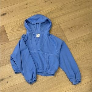 Aerie Blue Hoodie Sweatshirt